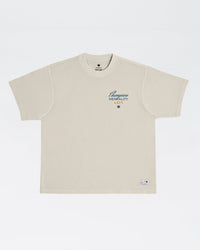 Leandro Lo Champion Tee Streetwear Kingz XS Tan