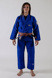 Balistico 2.0 Women's Jiu Jitsu Gi - Blue - Full Forward Facing