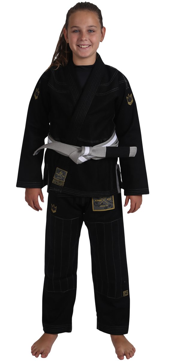 Kids Comp V5 Jiu Jitsu Gi - Black