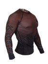 Crown 3.0 Ranked Rash Guard - Brown