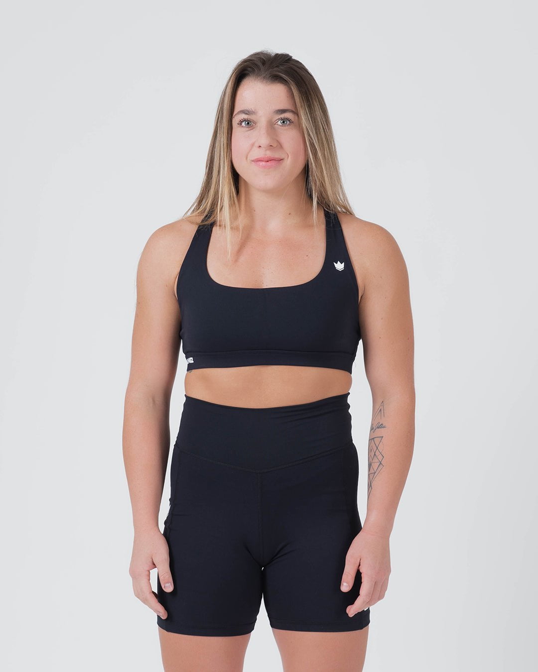 Kore Women's Sports Bra - Black Kingz XS