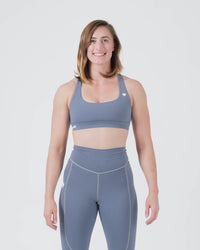 Kore Women's Sports Bra - Smoke Blue Kingz XS