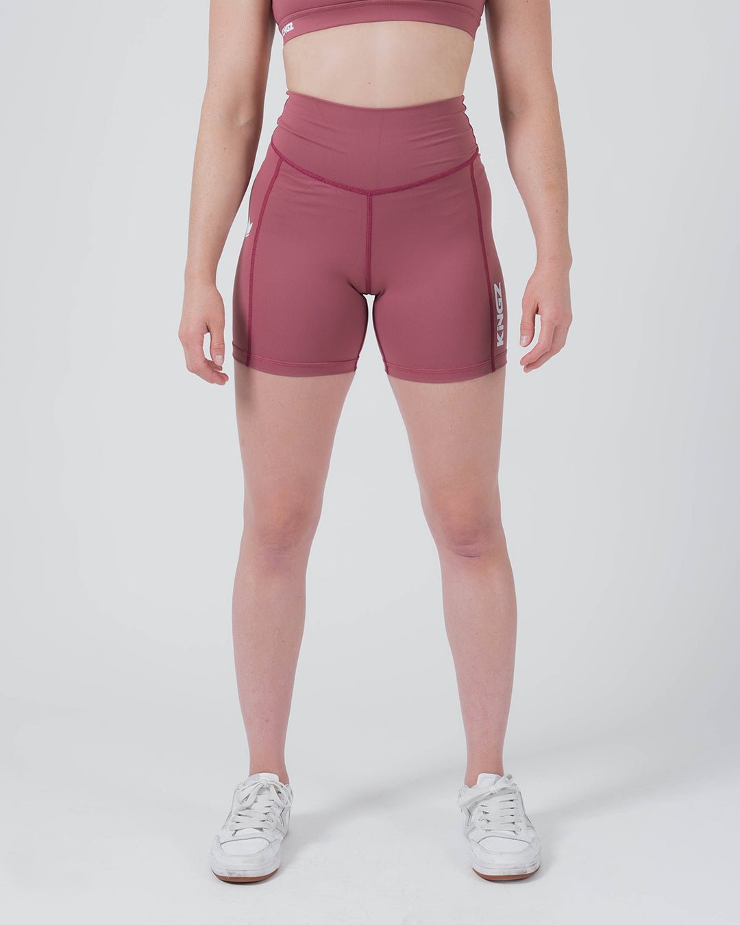 Kore Women's Training Shorts - Red Kingz XS