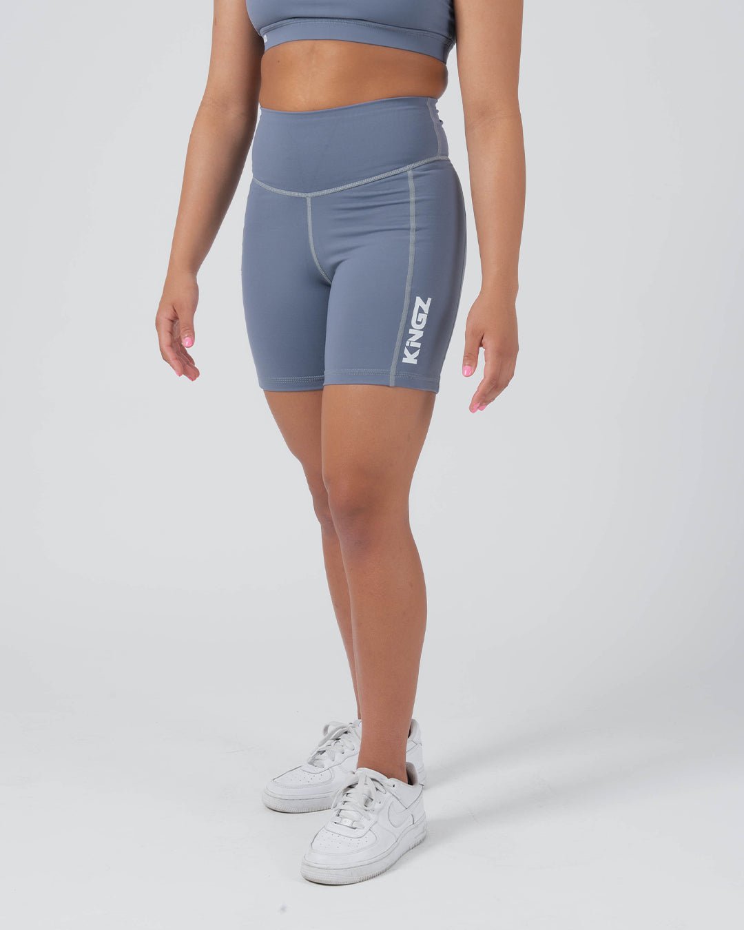 Kore Women's Training Shorts - Smoke Blue