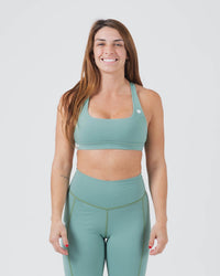 Kore Women's Sports Bra - Green Kingz XS
