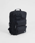 Kingz Tactical Backpack Black - Front View - 38L Multi-Compartment Durable Polyester BJJ Gear Backpack
