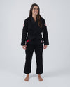 The ONE Jiu Jitsu Women's Gi - Black/Rose Gold - FREE White Belt