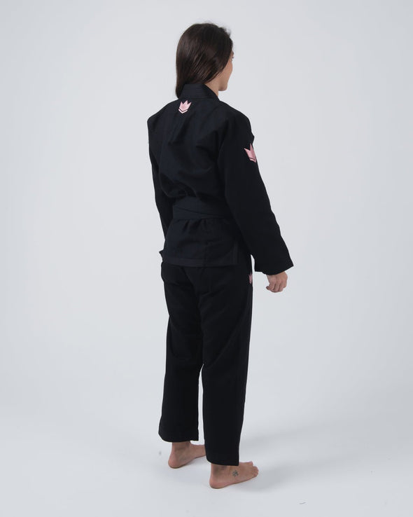 The ONE Jiu Jitsu Women's Gi - Black/Rose Gold - FREE White Belt