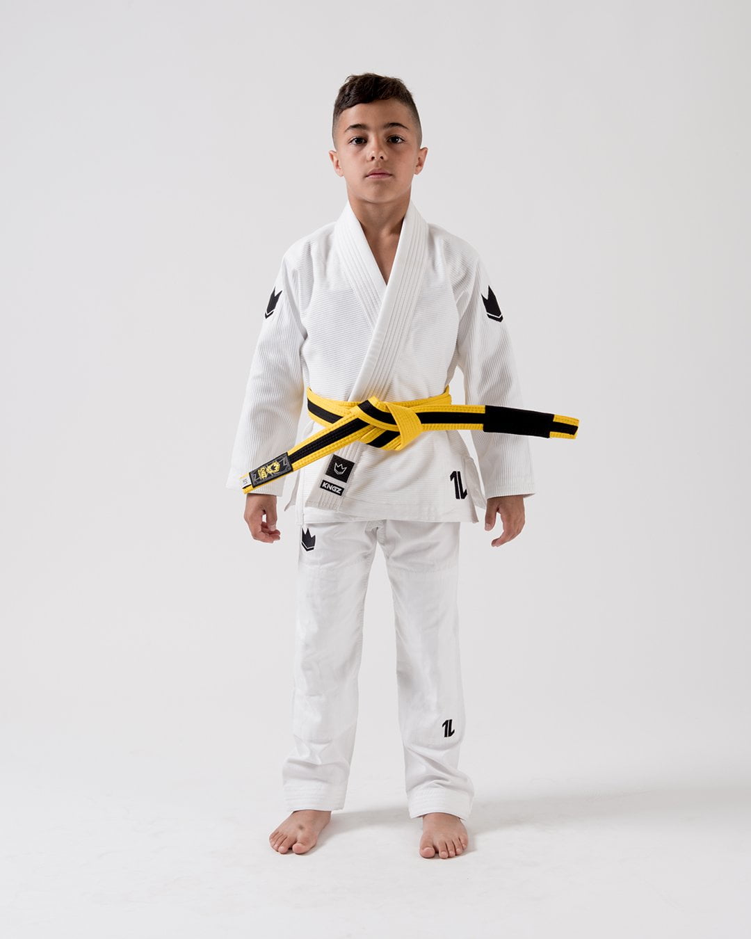 The ONE Kids Jiu Jitsu Gi - White - FREE White Belt (2023 version)