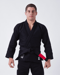 The ONE Jiu Jitsu Gi - Black - FREE White Belt (2023 version) KIMONOS KingzKimonos.com A00 Black
