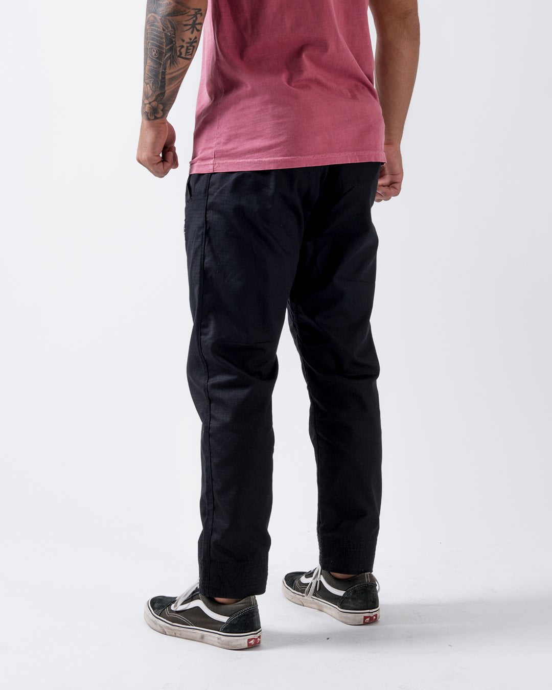 Kingz Casual Rip Stop Gi Pant - Black | Kingz.co.uk