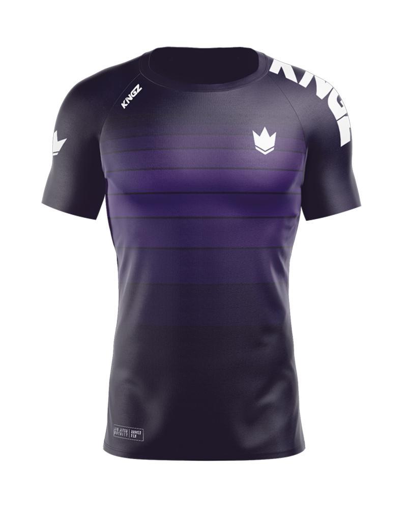 Ranked V5.0 S/S Rash Guard - Purple