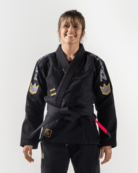 Comp 450 V6 Women's Gi - Black (2023 version) KIMONOS Kingz F0 Black