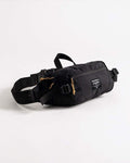 Kingz Cross Body Bag Military Green - Front View - Hip Pack with KINGZ Badge Orange Accents BJJ Bag