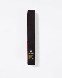 Lite Comp Belt Jiu Jitsu Gear Kingz A0 Black