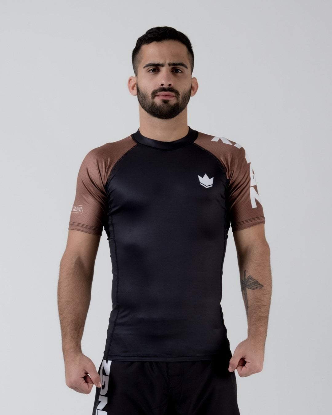 Ranked Performance S/S Rashguard - Brown