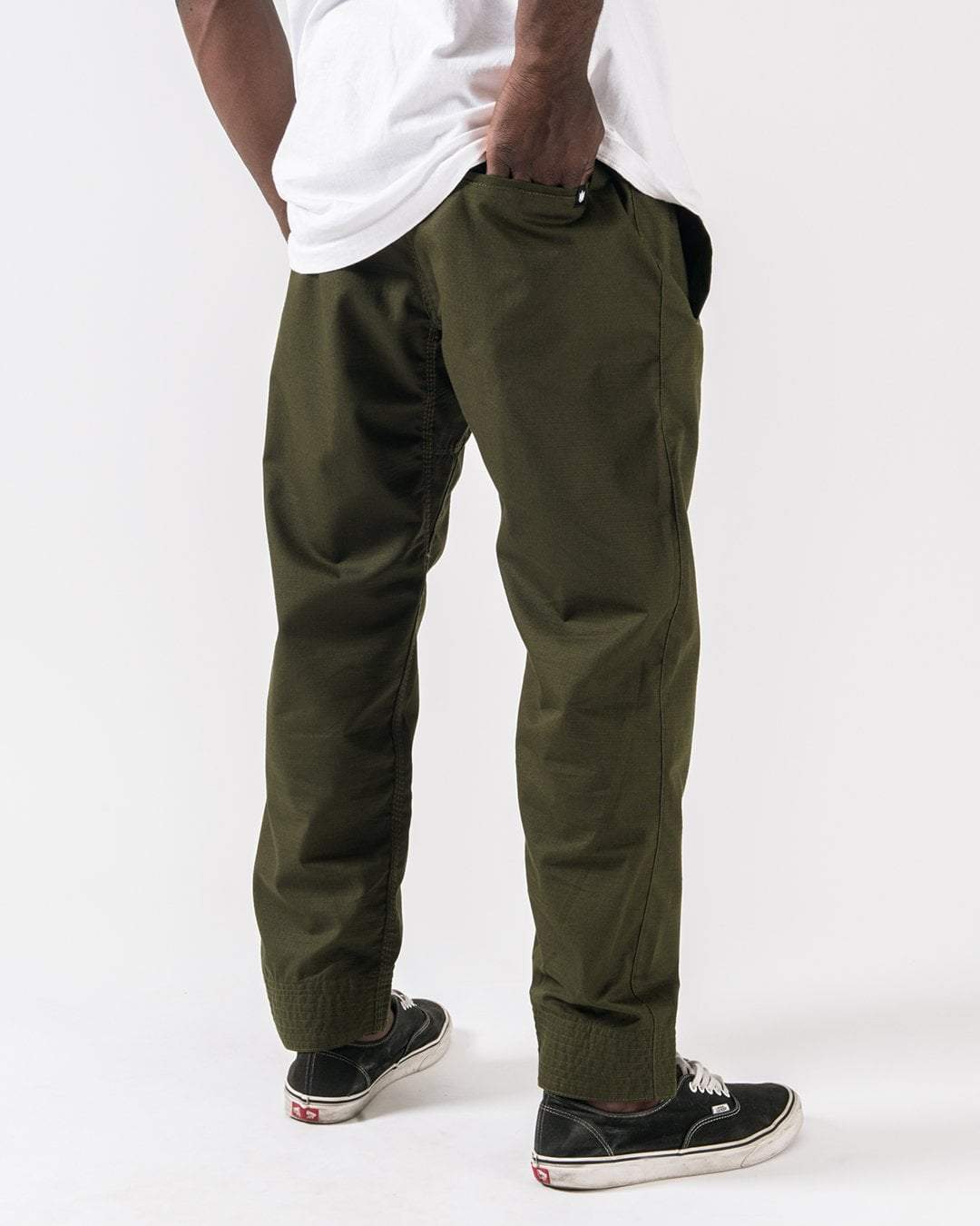 Casual Rip Stop Gi Pant - Green