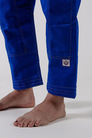 Balistico 2.0 Women's Jiu Jitsu Gi - Blue - Left Leg Logo