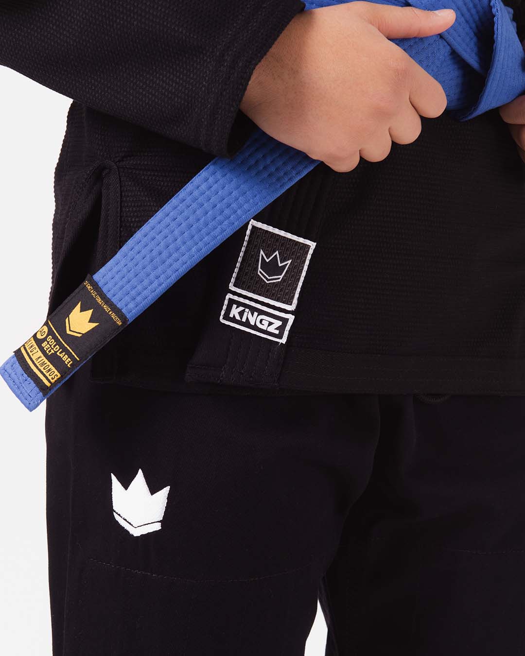 The ONE Kids Jiu Jitsu Gi - Black - FREE White Belt (2023 version)