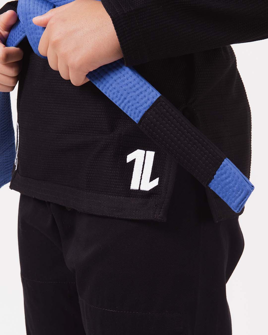 The ONE Kids Jiu Jitsu Gi - Black - FREE White Belt (2023 version)