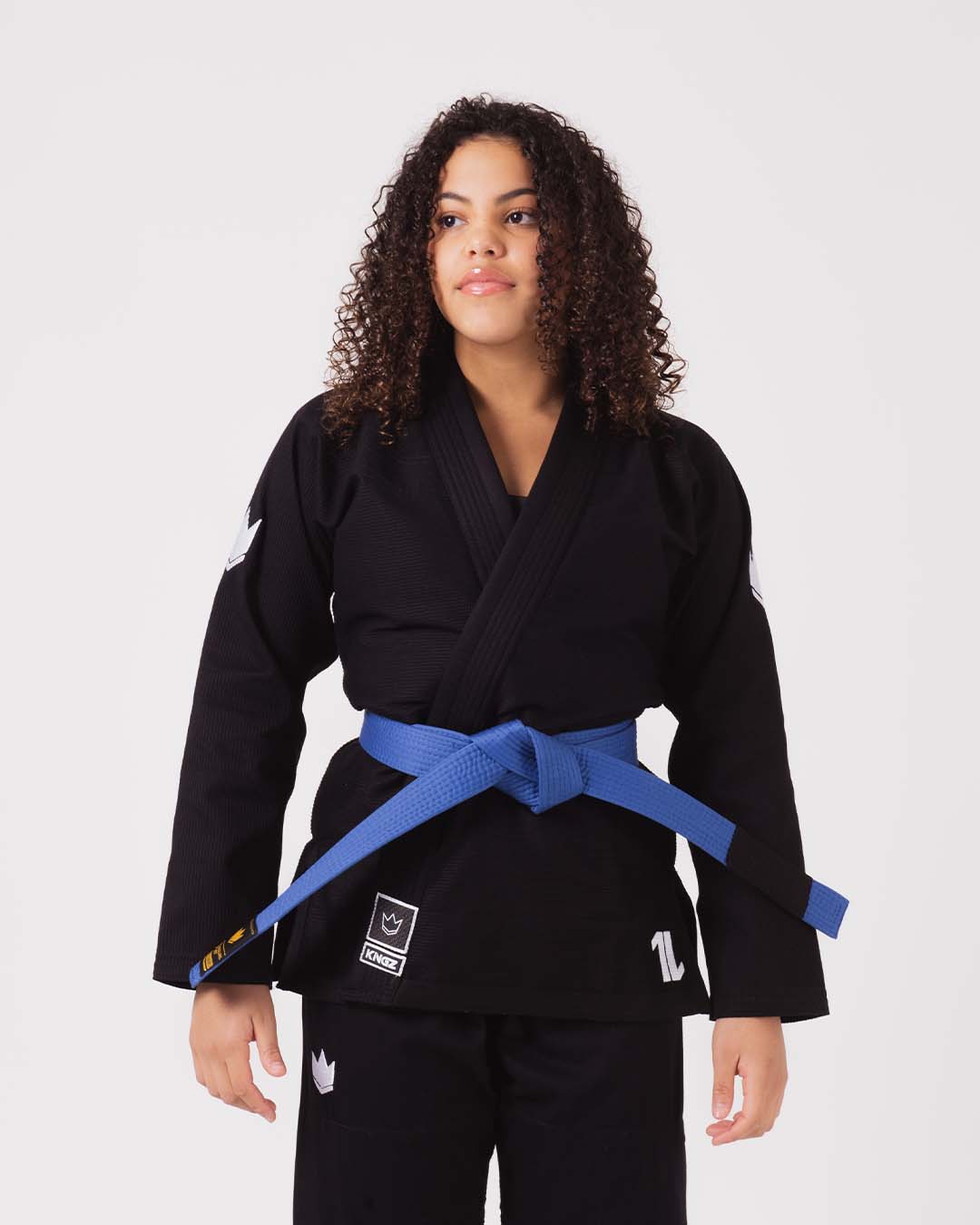 The ONE Kids Jiu Jitsu Gi - Black - FREE White Belt (2023 version)