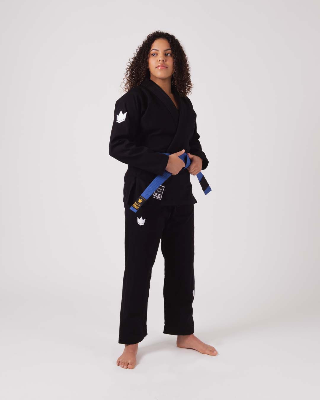 The ONE Kids Jiu Jitsu Gi - Black - FREE White Belt (2023 version)