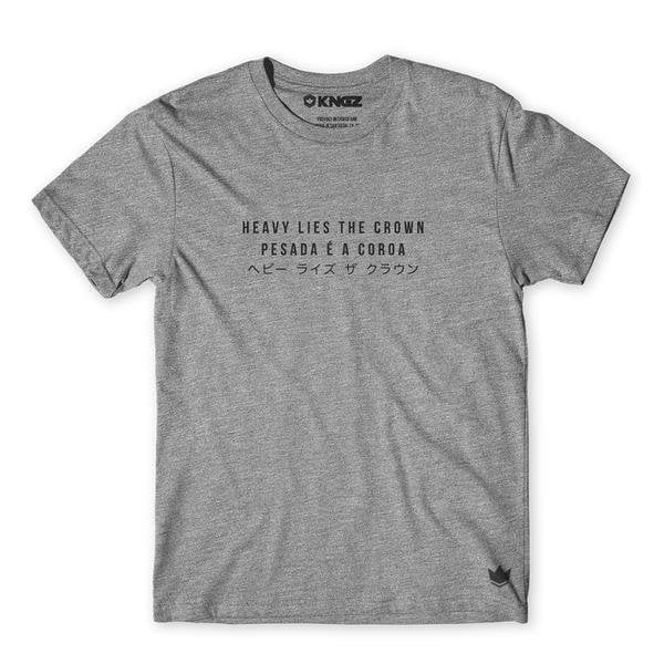 Heavy Lies the Crown Tee - Gray