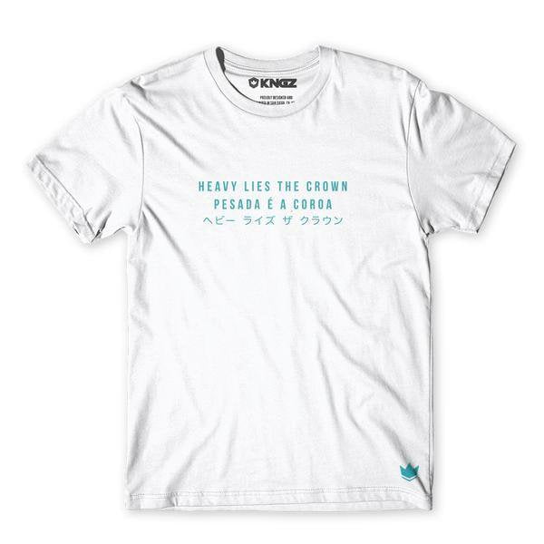 Heavy Lies the Crown Tee - White