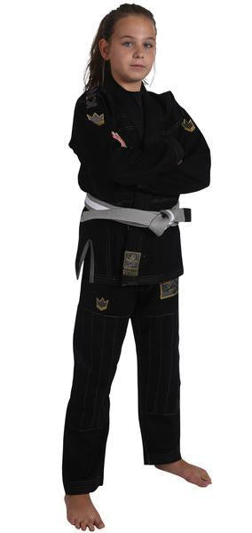 Kids Comp V5 Jiu Jitsu Gi - Black