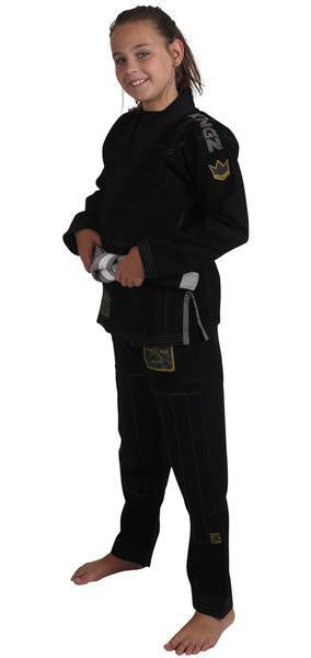 Kids Comp V5 Jiu Jitsu Gi - Black
